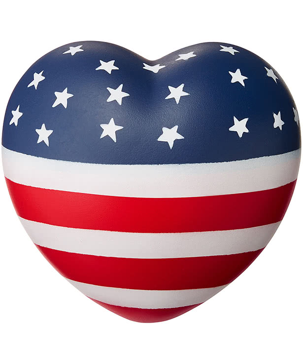 Patriotic Heart Stress Reliever