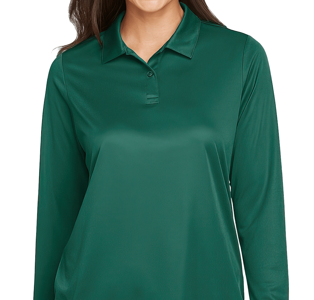 Team 365 Women's Zone UPF 40+ Long Sleeve Performance Polo-default