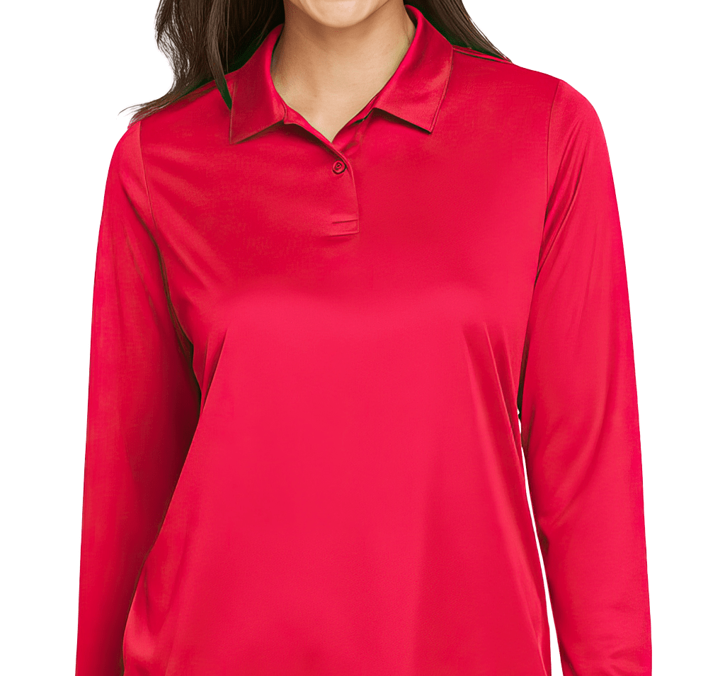 Team 365 Women's Zone UPF 40+ Long Sleeve Performance Polo-default