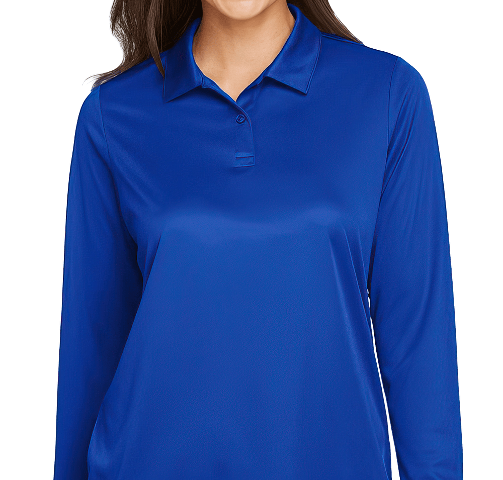 Team 365 Women's Zone UPF 40+ Long Sleeve Performance Polo-default