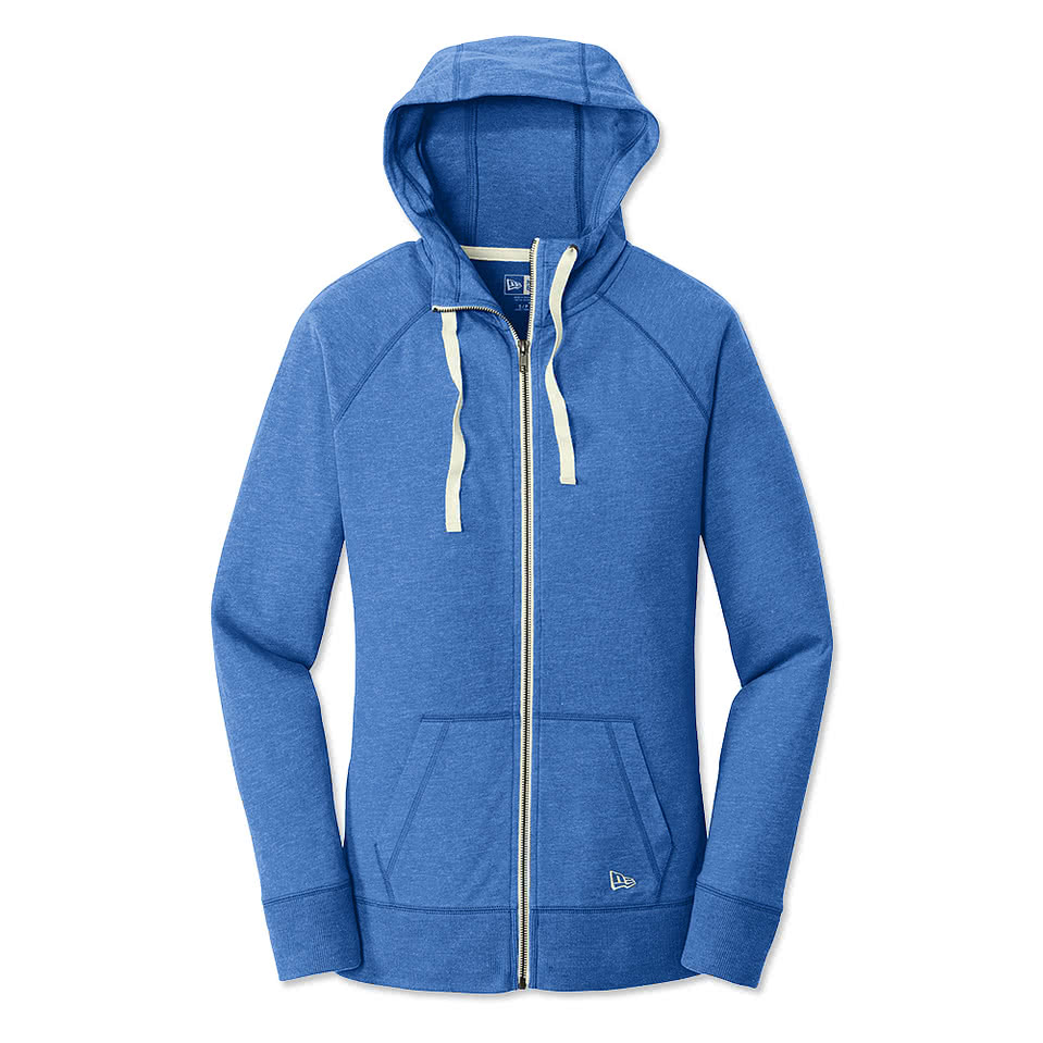 New Era Women's Sueded Lightweight Zip Hoodie