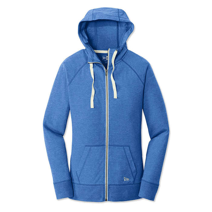 New Era Women's Sueded Lightweight Zip Hoodie