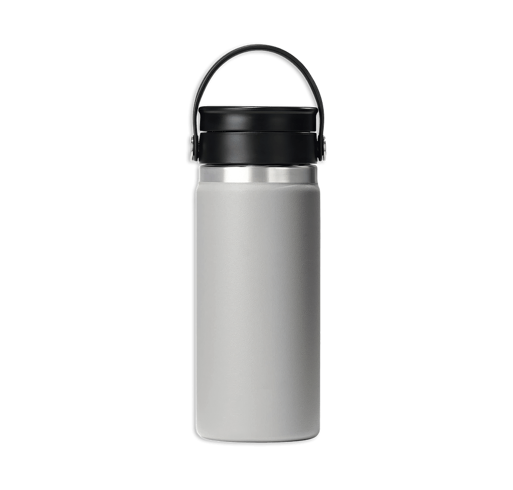 Hydro Flask Wide Mouth 16 oz. Bottle with Flex Sip Lid - Laser Engraved-default