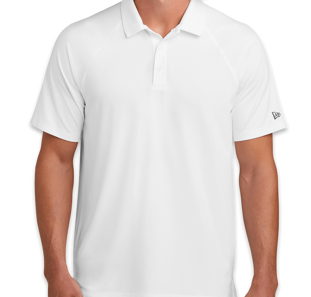 New Era Power Stretch Performance Polo - Printed-default