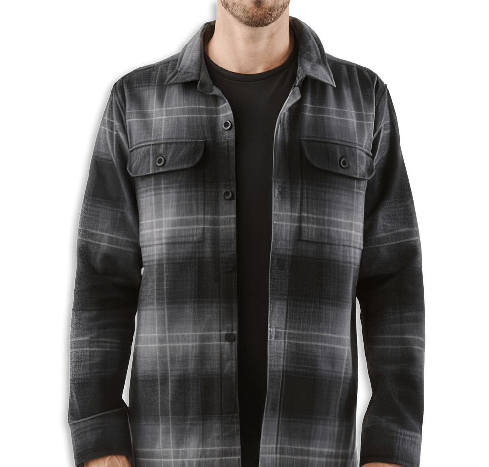 Stormtech Highland Recycled Plaid Shirt Jacket-default