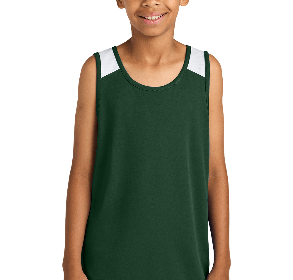 Sport-Tek Youth Club Recycled Performance Basketball Jersey-default