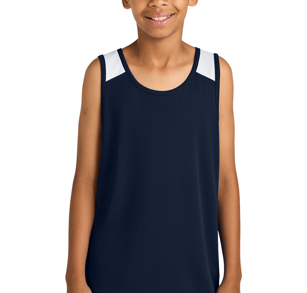 Sport-Tek Youth Club Recycled Performance Basketball Jersey-default