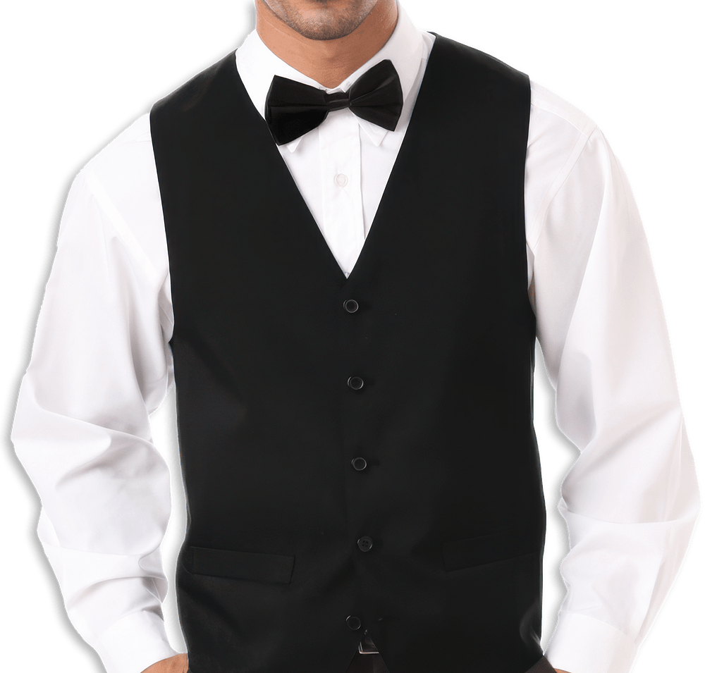 Blue Generation Scotchgard Treated Twill Bistro Vest-default