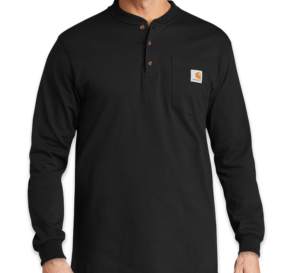 Carhartt Long Sleeve Henley Shirt-default