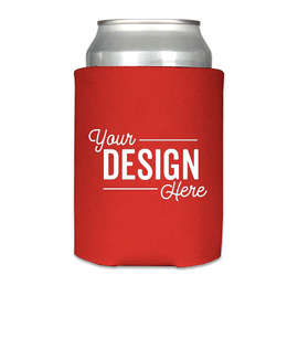 Foldable Can Cooler - Color: Burnt Orange