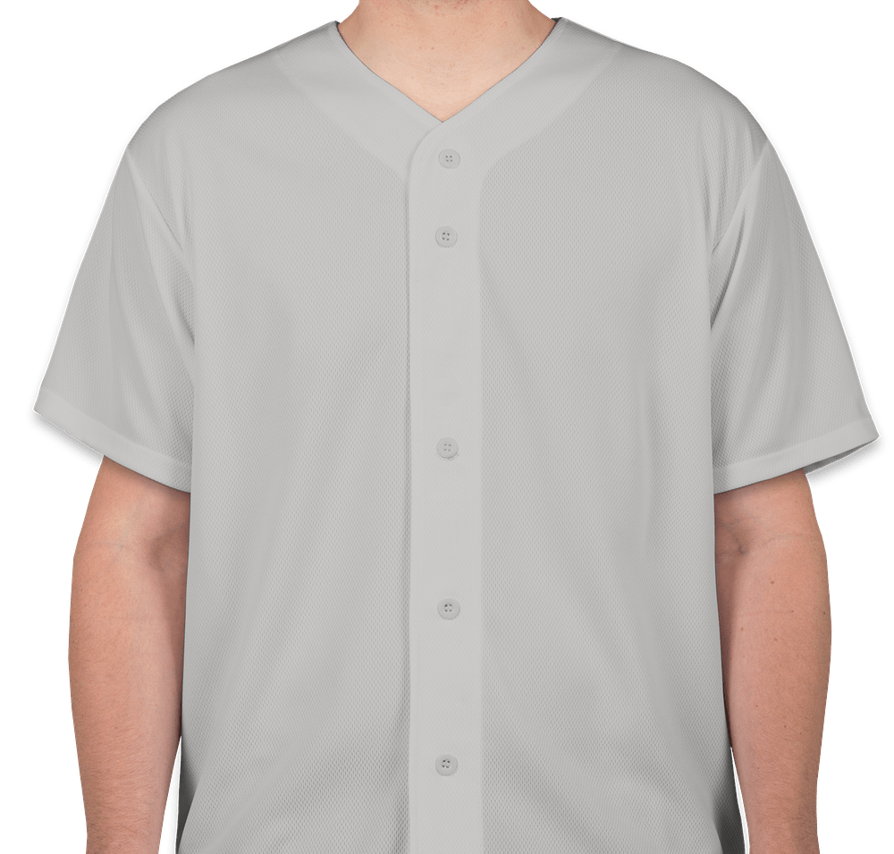 Sport-Tek Tough Mesh Full Button Baseball Jersey-default