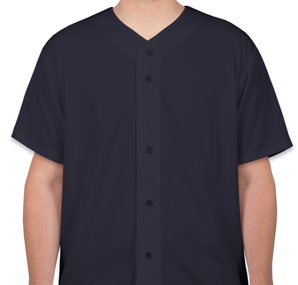 Sport-Tek Tough Mesh Full Button Baseball Jersey-default