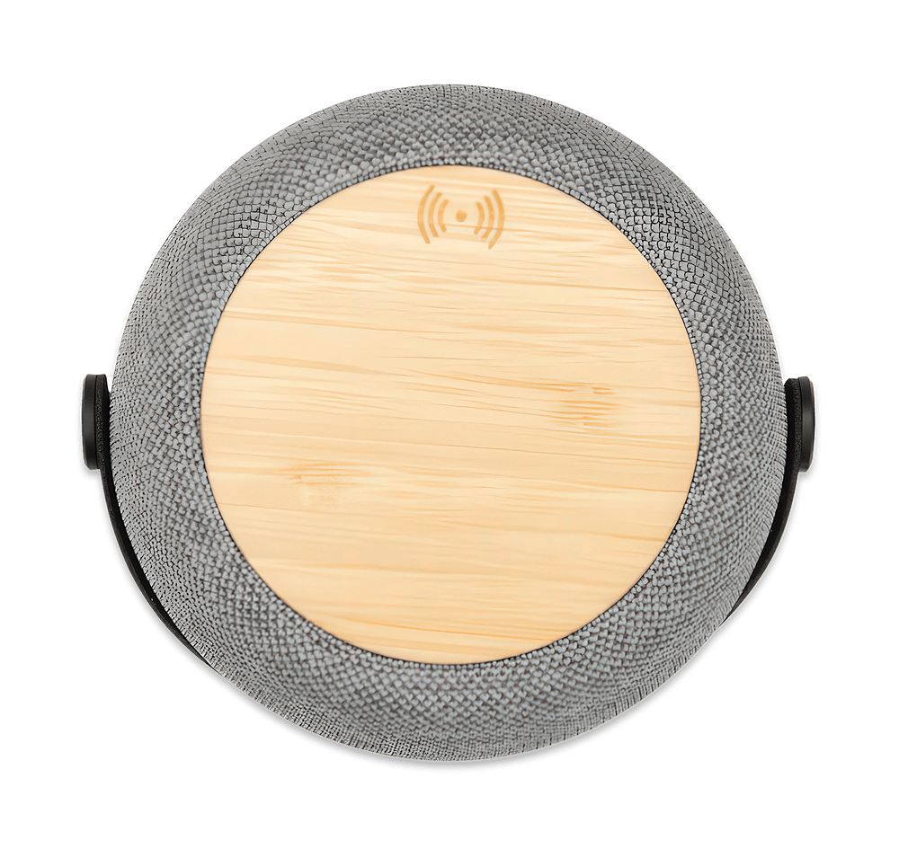 Recycled Light Up Hi-Fi Speaker and 15W Wireless Charging Pad-default