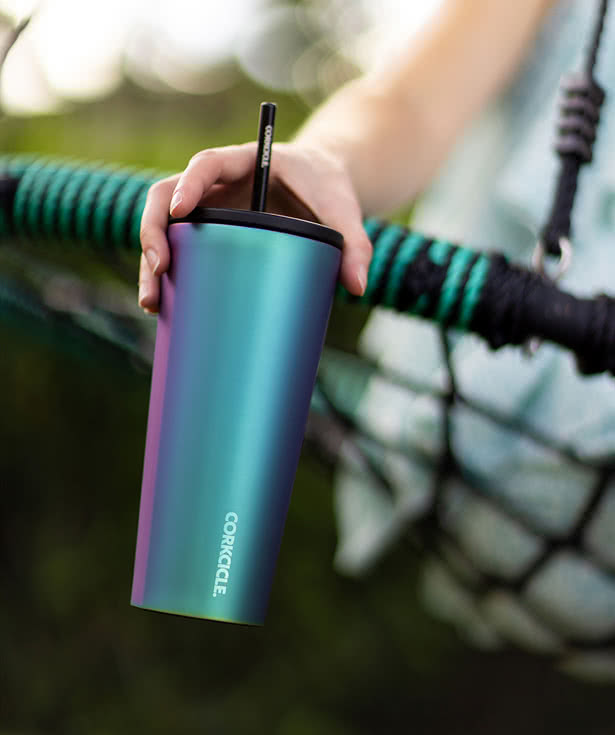 Corkcicle 24 oz. Cold Cup Tumbler with Straw