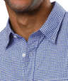 Blue Generation Untucked Gingham Long Sleeve Dress Shirt