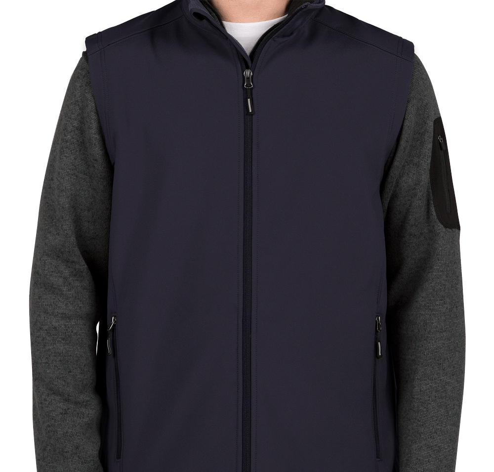 Core 365 Fleece Lined Soft Shell Vest - Printed-default