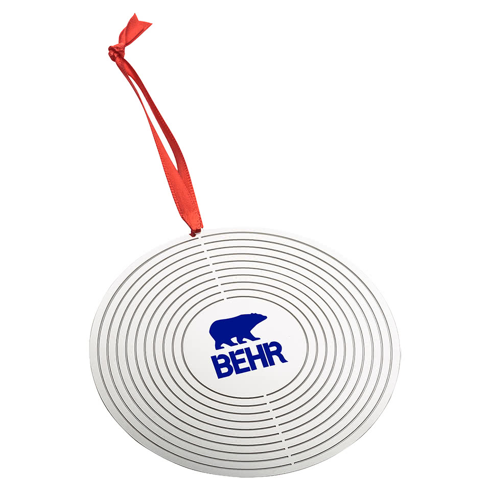 Dazzling Round Pop Out Ornament