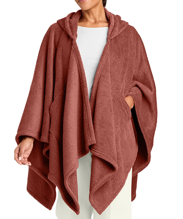 Port Authority Dream Plush Open Hooded Wrap
