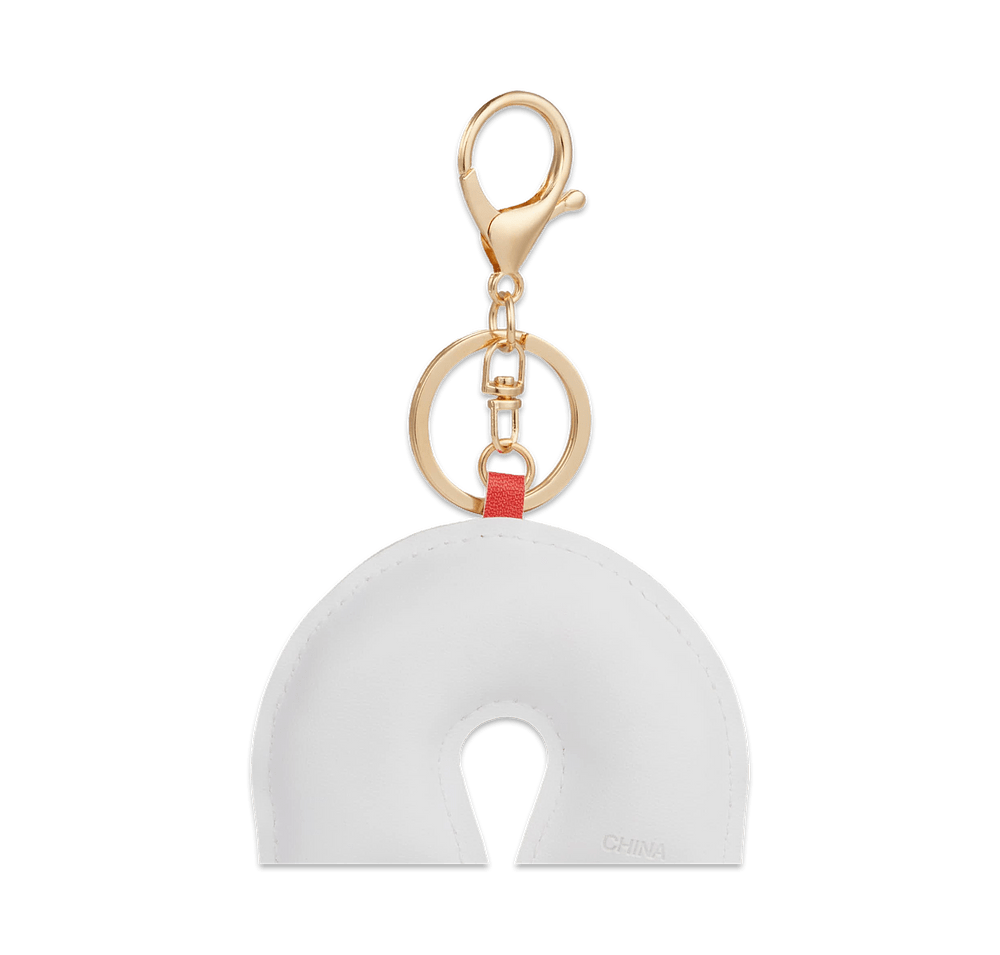 Rainbow Leather Keychain-default
