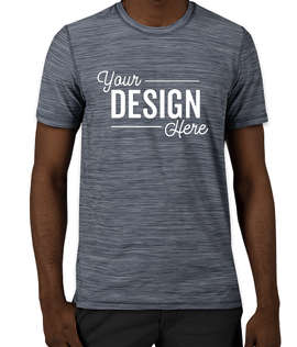 Adidas Tech Heathered Performance Shirt - Color: Navy Melange