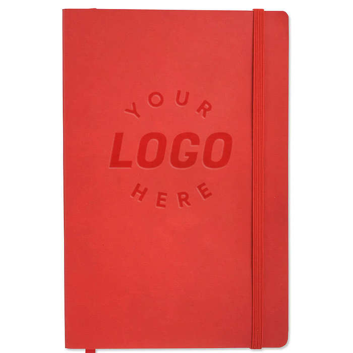 JournalBooks ® Debossed Pedova Soft Bound Notebook