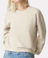 American Apparel Women's ReFlex Fleece Crewneck Sweatshirt