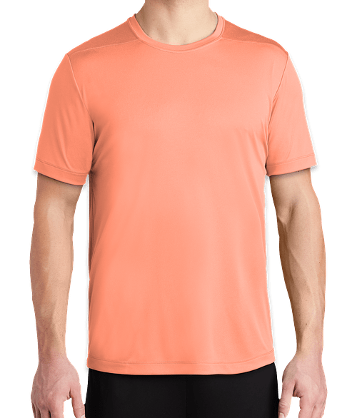 Sport-Tek UPF 50 Performance Shirt in Soft Coral
