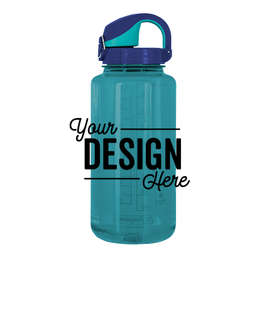32 oz. Nalgene Tritan On-The-Fly Water Bottle - Color: Trout / Blue / Aqua