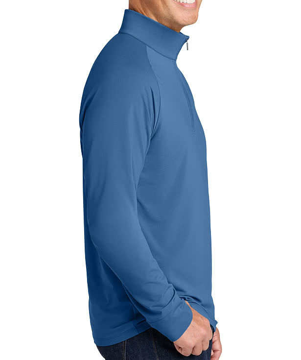 Brooks Brothers Luxe Performance Recycled UPF 50+ Quarter Zip Pullover