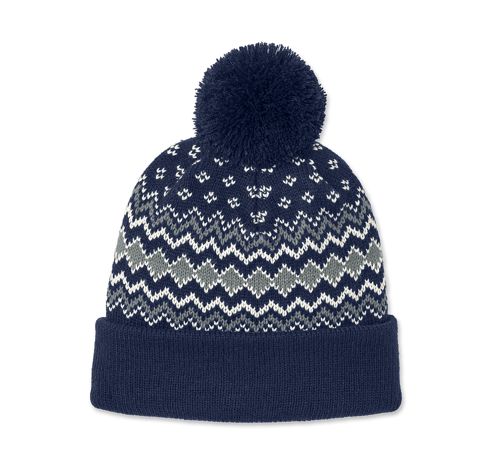 Port Authority Alpine Pom Pom Beanie-default