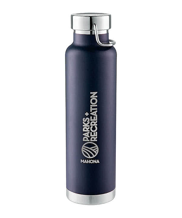Laser Engraved 22 oz. Thor Copper Vacuum Insulated Water Bottle