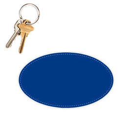 5.75 in. x 3.375 in. Oval Car Magnet - Color: Royal Blue