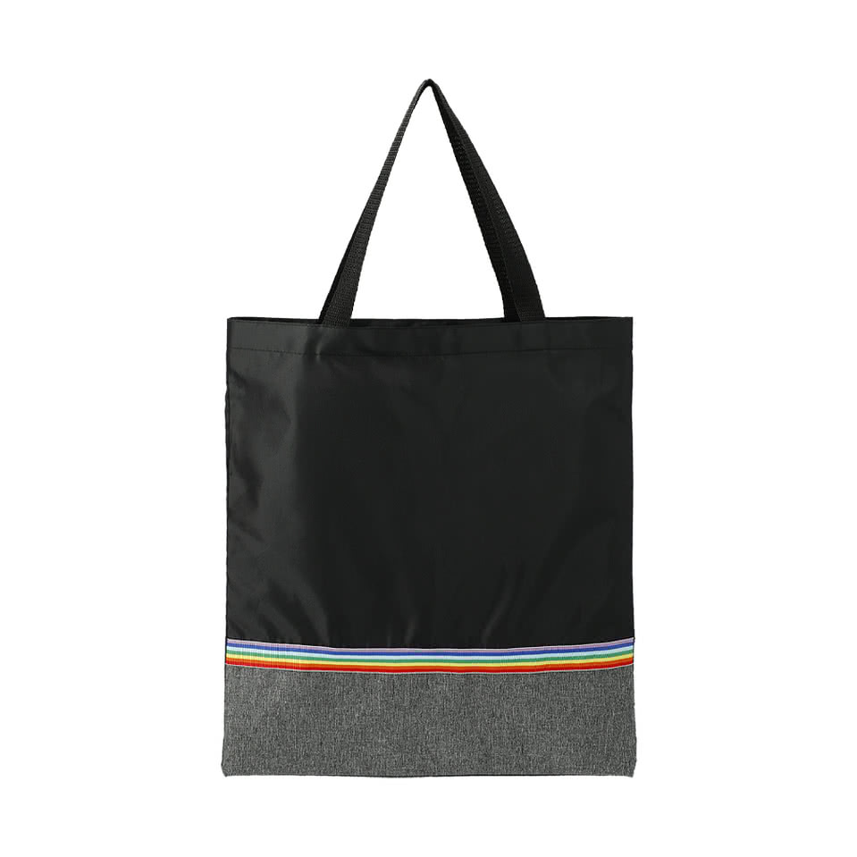 Rainbow Recycled Convention Tote Bag