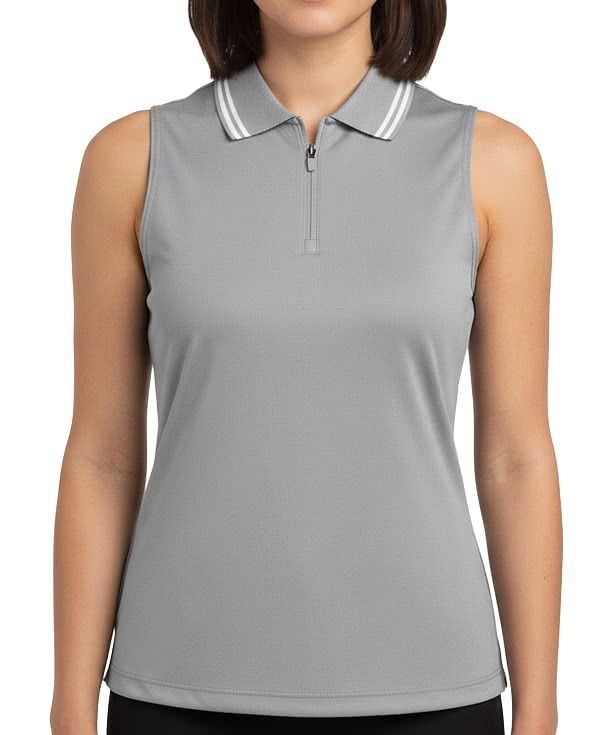 Holloway Women's Eco-Revive Court Sleeveless Performance Polo