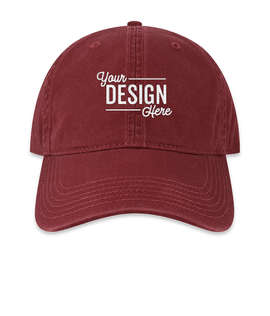 Legacy Relaxed Garment Washed Twill Hat - Color: Burgundy