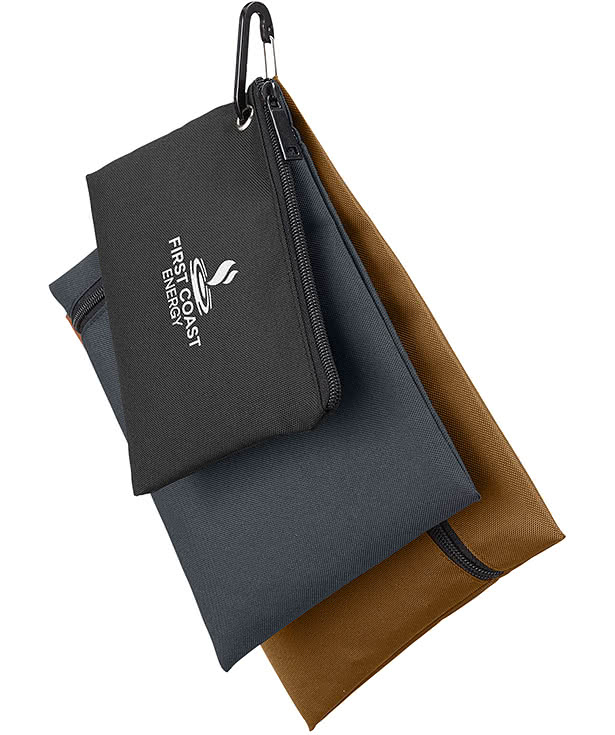 Harriton Eco Friendly 3-Pouch Set