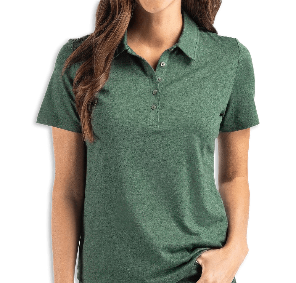 Cutter & Buck Women's Coastline Eco Epic Comfort Recycled Polo - Printed-default