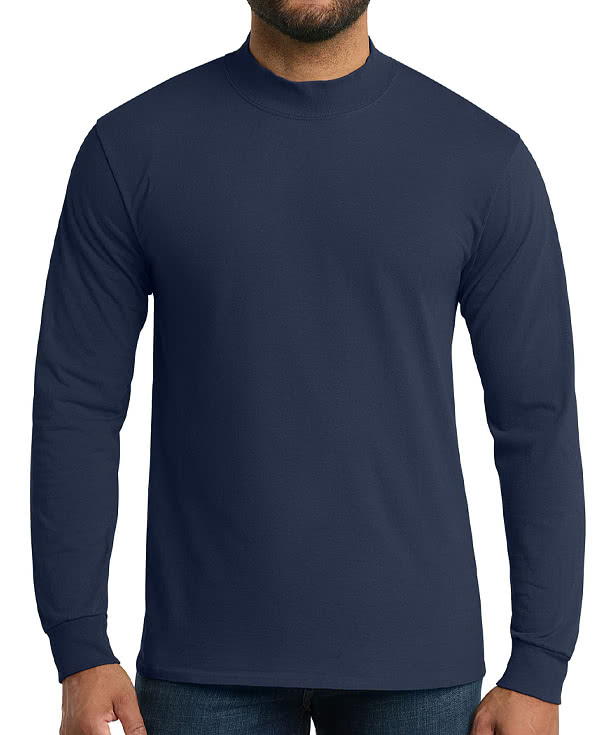 Port & Company Essential Mock Turtleneck