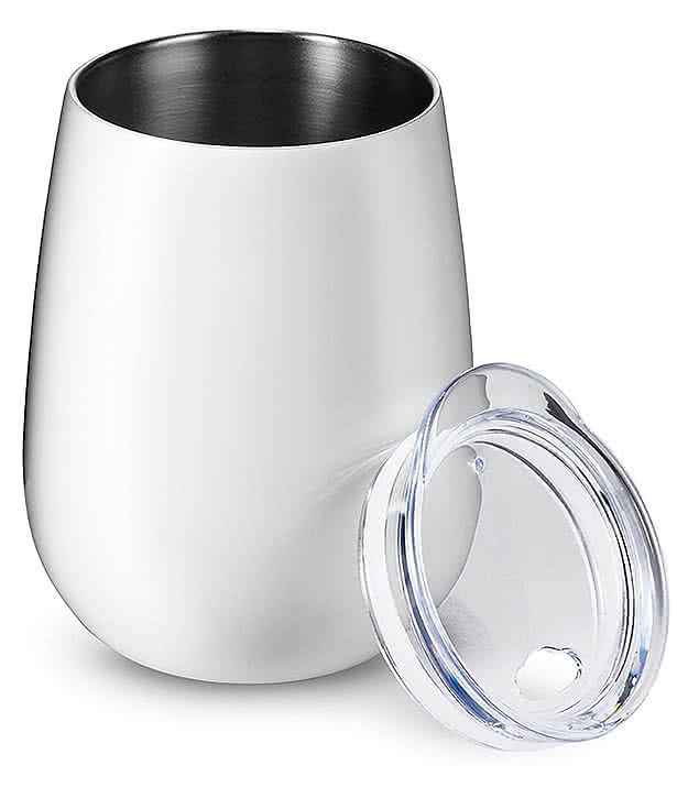 10 oz. Insulated Stemless Tumbler with Lid