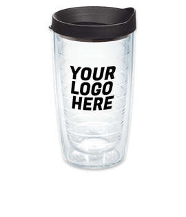 Full Color Tervis 16 oz. Classic Tumbler with Lid - Color: Black