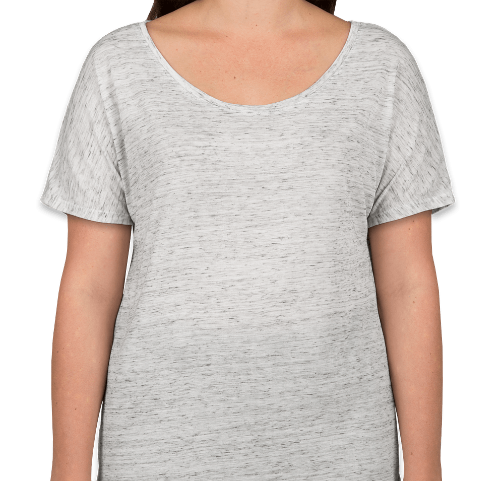 Bella + Canvas Women's Flowy Melange T-shirt-default