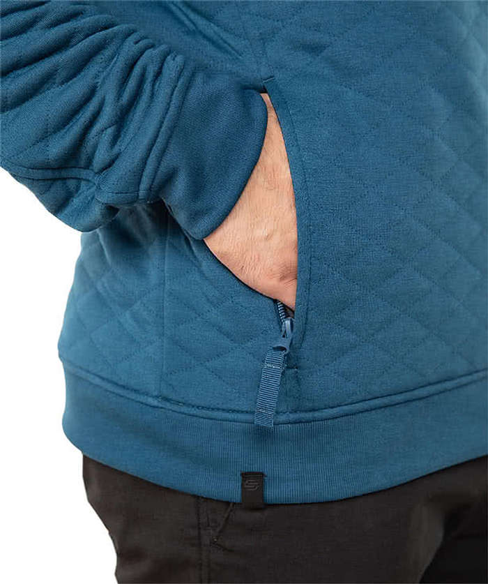Stormtech Montebello Quilted Thermal Quarter Zip Sweatshirt