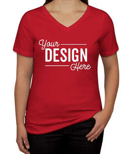 Canada - Bella + Canvas Women's V-Neck T-shirt
