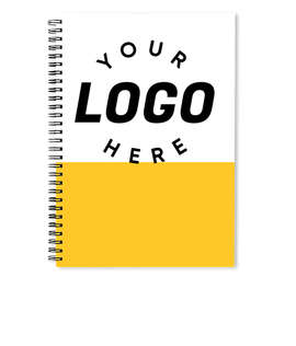 Color Block JournalBooks ® Spiral Notebook - Color: Yellow