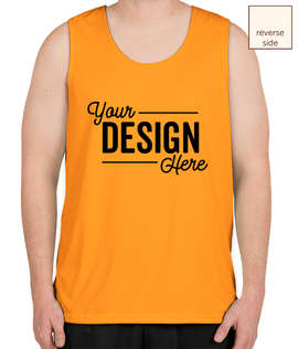 Augusta Reversible Performance Tank - Color: Gold / White