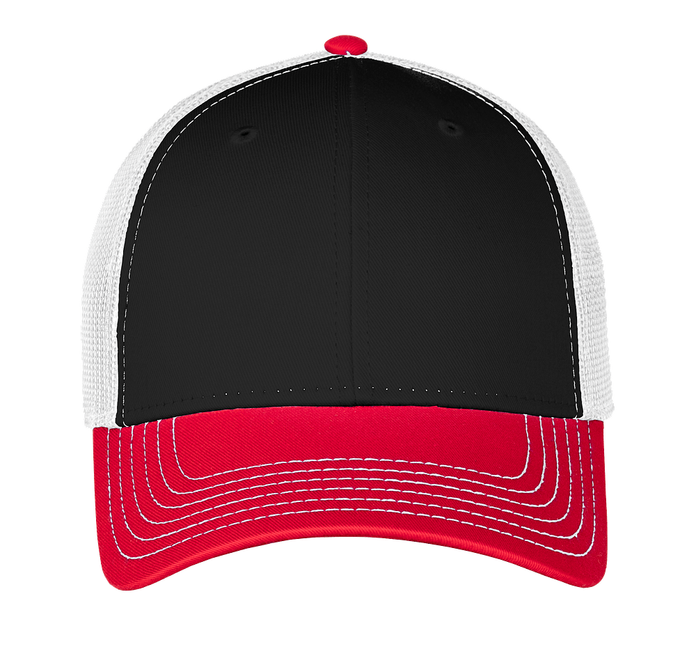 Otto Cap Low Profile Two-Tone Trucker Hat-default