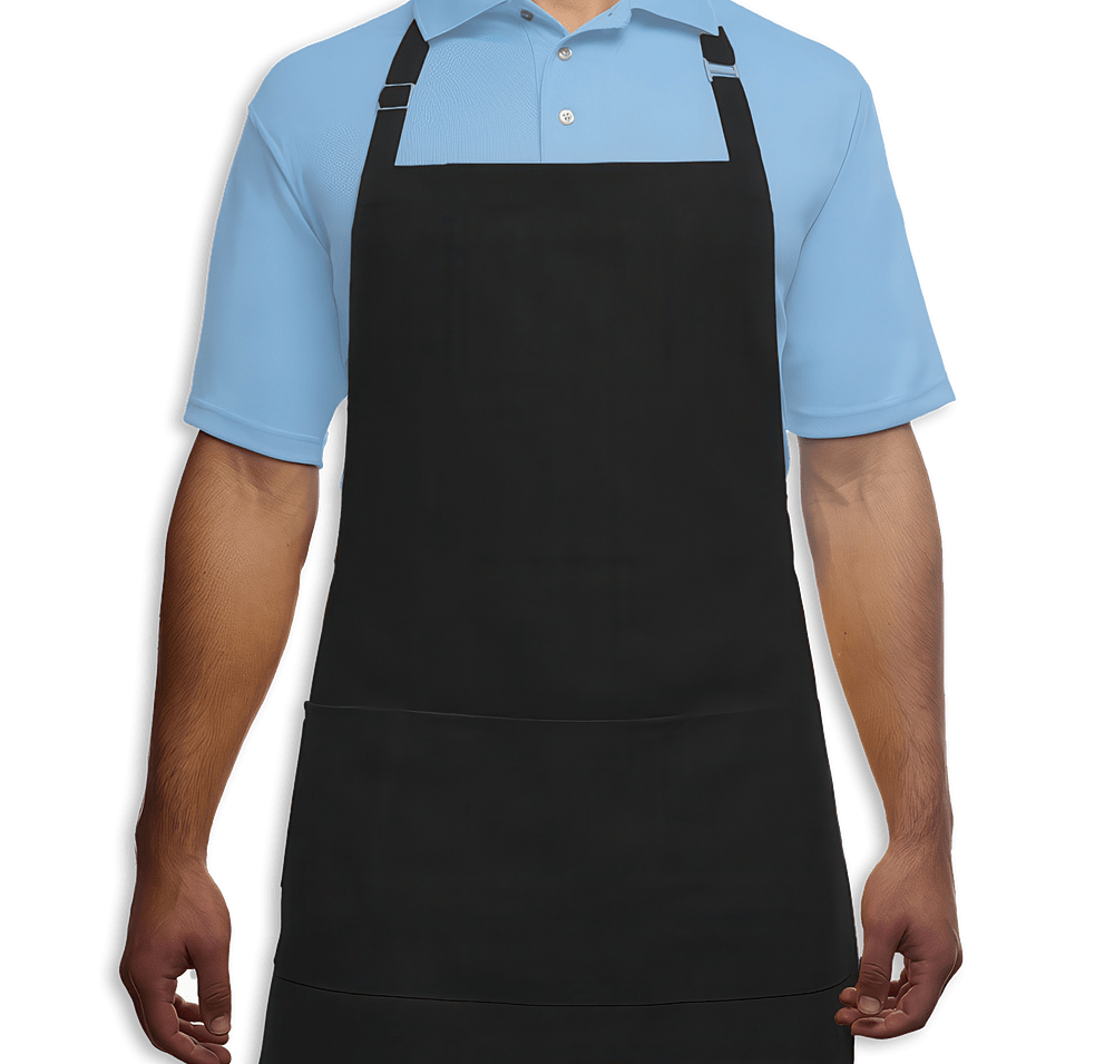 Blue Generation Scotchgard Treated Full Length Four-Pocket Apron - Embroidered-default