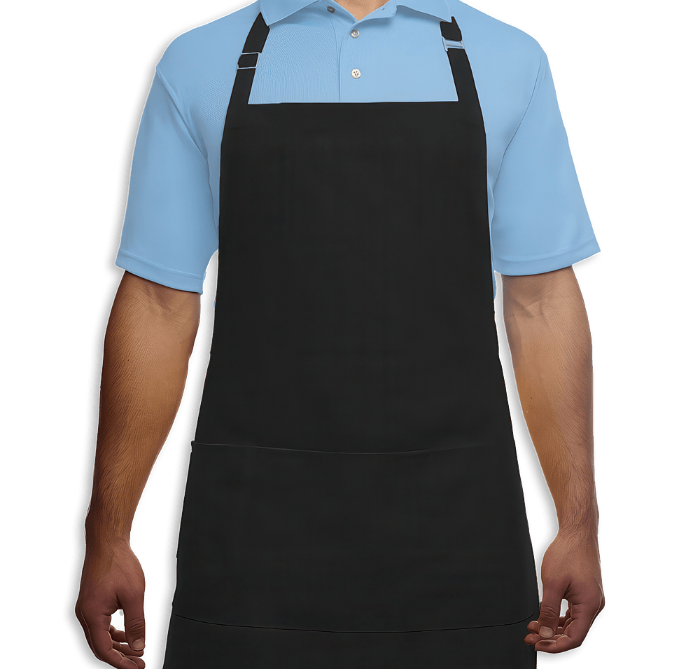 Blue Generation Scotchgard Treated Full Length Four-Pocket Apron - Printed-default