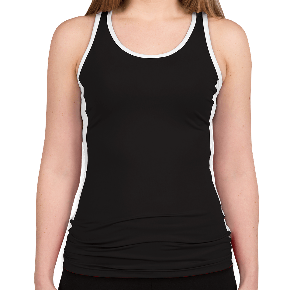 Augusta Slim Fit Women's Contrast Keyhole Racerback Performance Tank-default