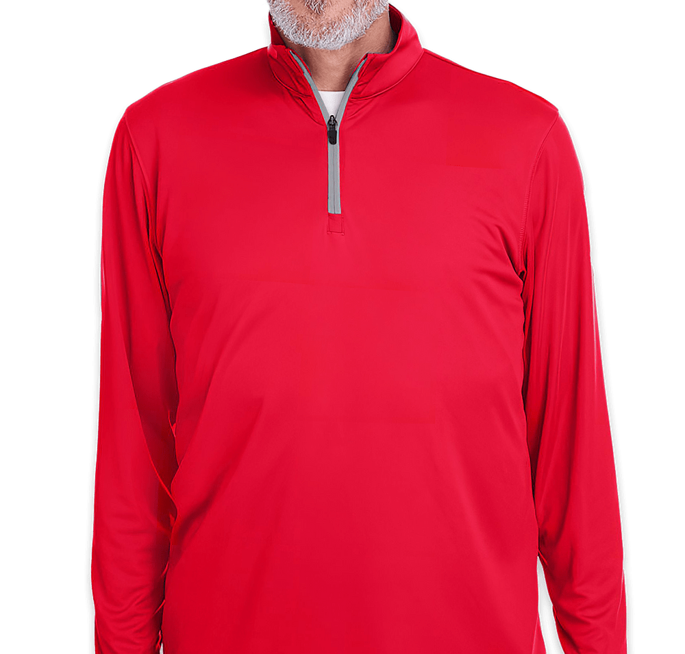 Puma Golf Icon Lightweight Quarter Zip Performance Shirt-default